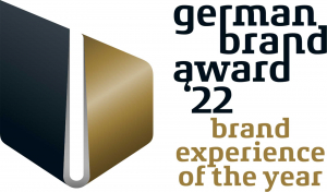 german brand award '22 - brand experience of the year